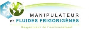 Logo Certification Manipulateur des fluides frigorigènes